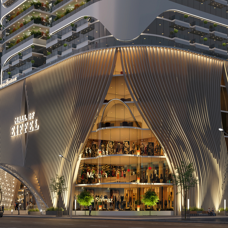 MALL OF EIFFEL | BHARIA TOWN | RWP