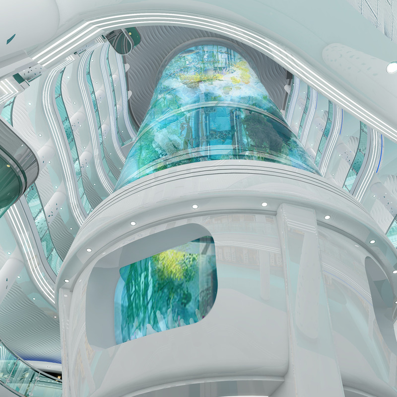 The Aquatic Mall Islamabad | World Tallest Aquarium