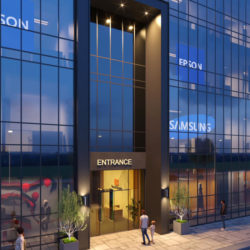 Hazel Square for 9D Technologies Lahore