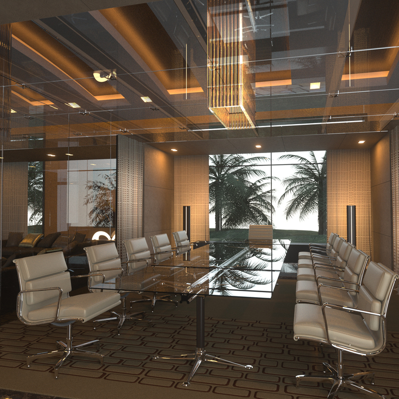 Sheikh Mansour Bin Zayed Office at Presidential Palace Abu Dhabi