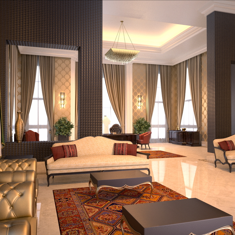 Sheikh Khalifa Bin Zayed Office at Presidential Palace Abu Dhabi