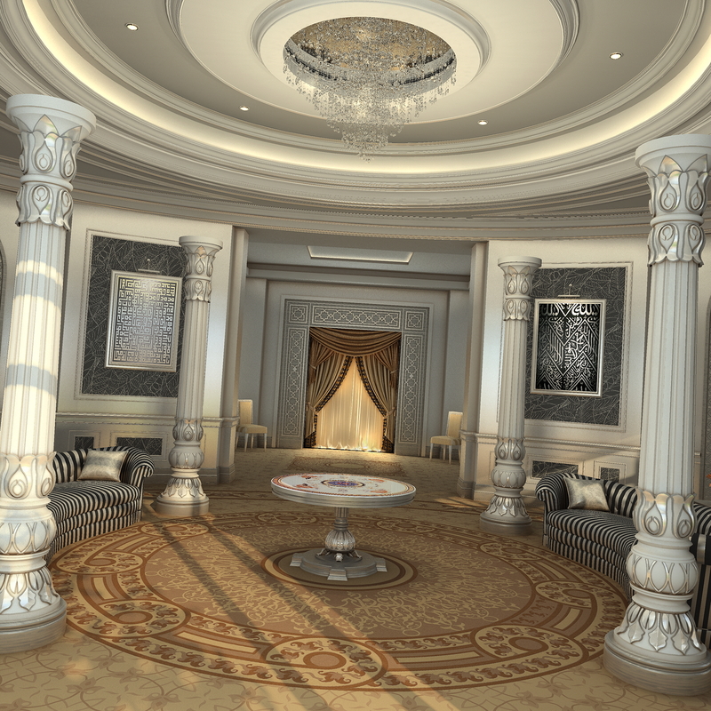 Sheikh Sultan's Mother's Villa in Abu Dhabi