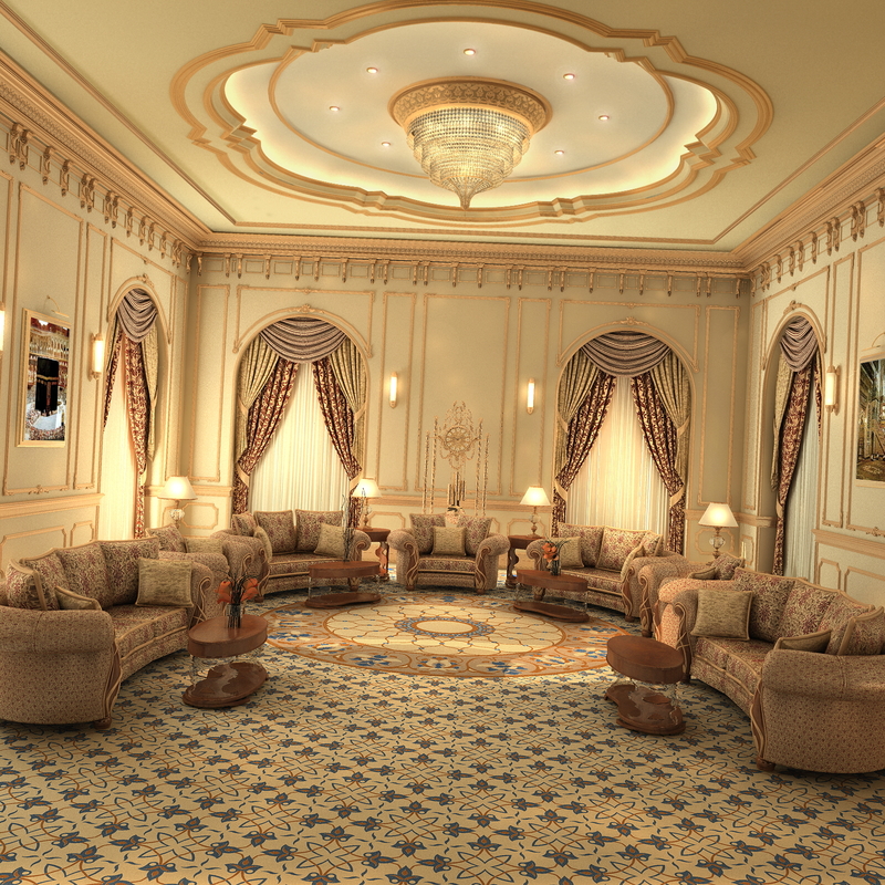 Sheikh Sultan's Mother's Villa in Abu Dhabi