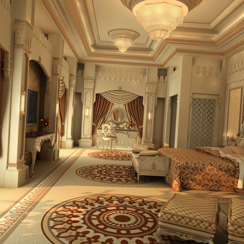 Sheikh Sultan's Mother's Villa in Abu Dhabi