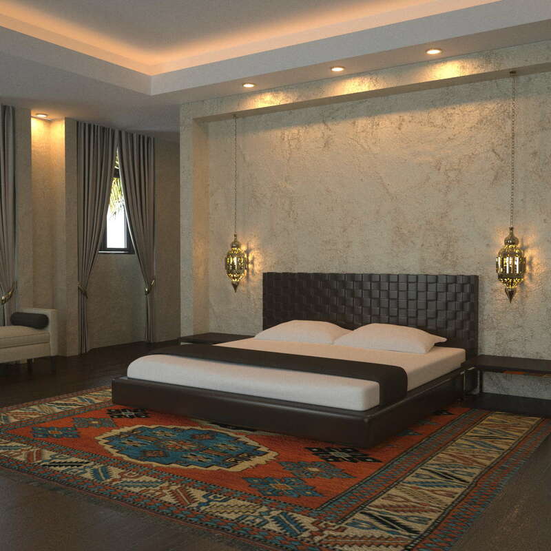 Sheikh Mansour Bin Zayed villa interior